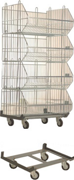 Heavy Duty Basket with Trolley - Image
